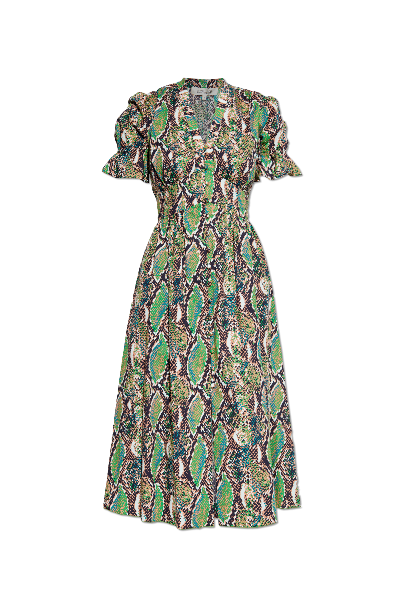 DIANE VON FURSTENBERG Queena floral-print cotton-blend